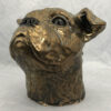 Joel A Prevost Golden Terrier Clay Statue