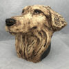 Joel A Prevost Sherland Sheepdog Clay Statue